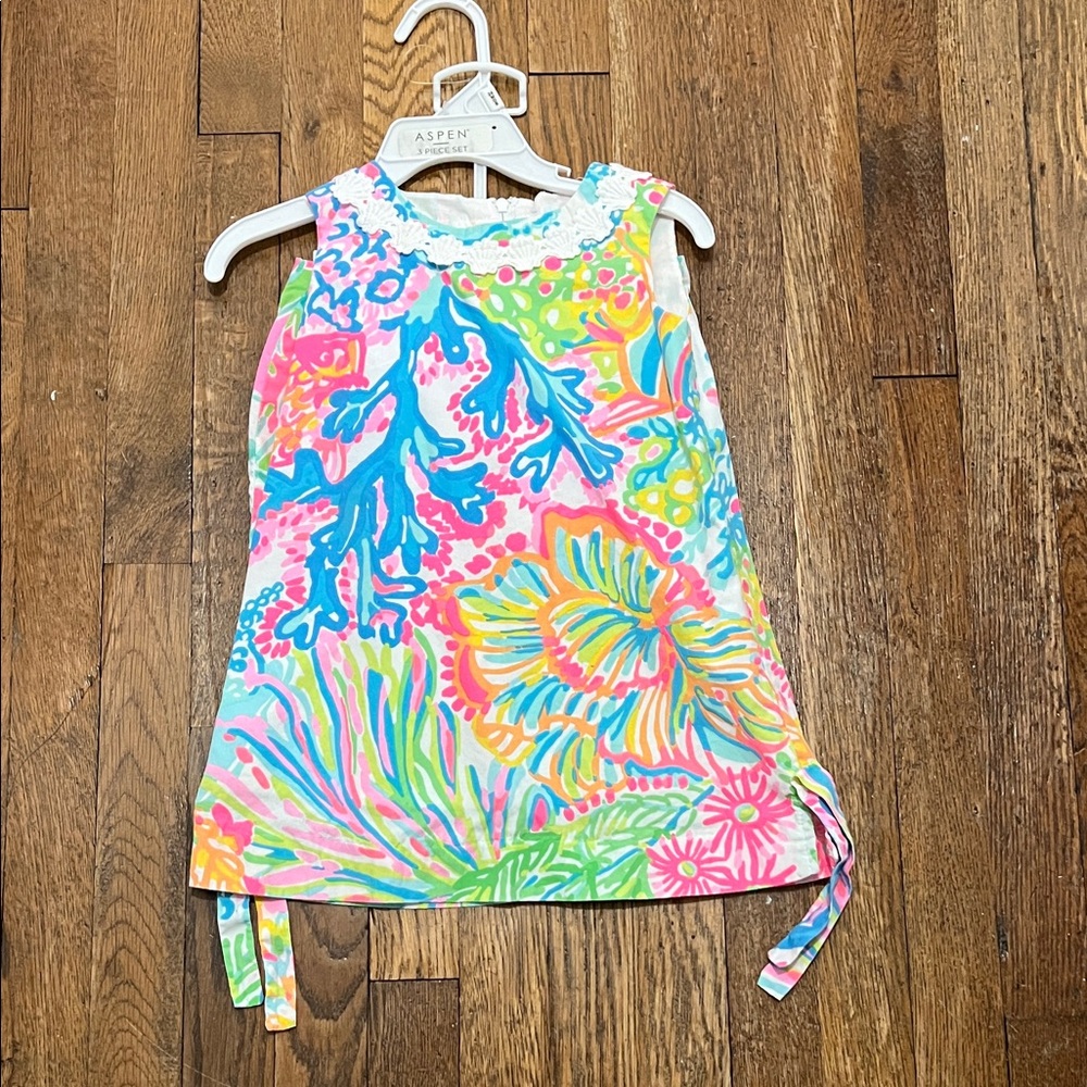 Lilly Pulitzer Multicolor Floral Kids Dress